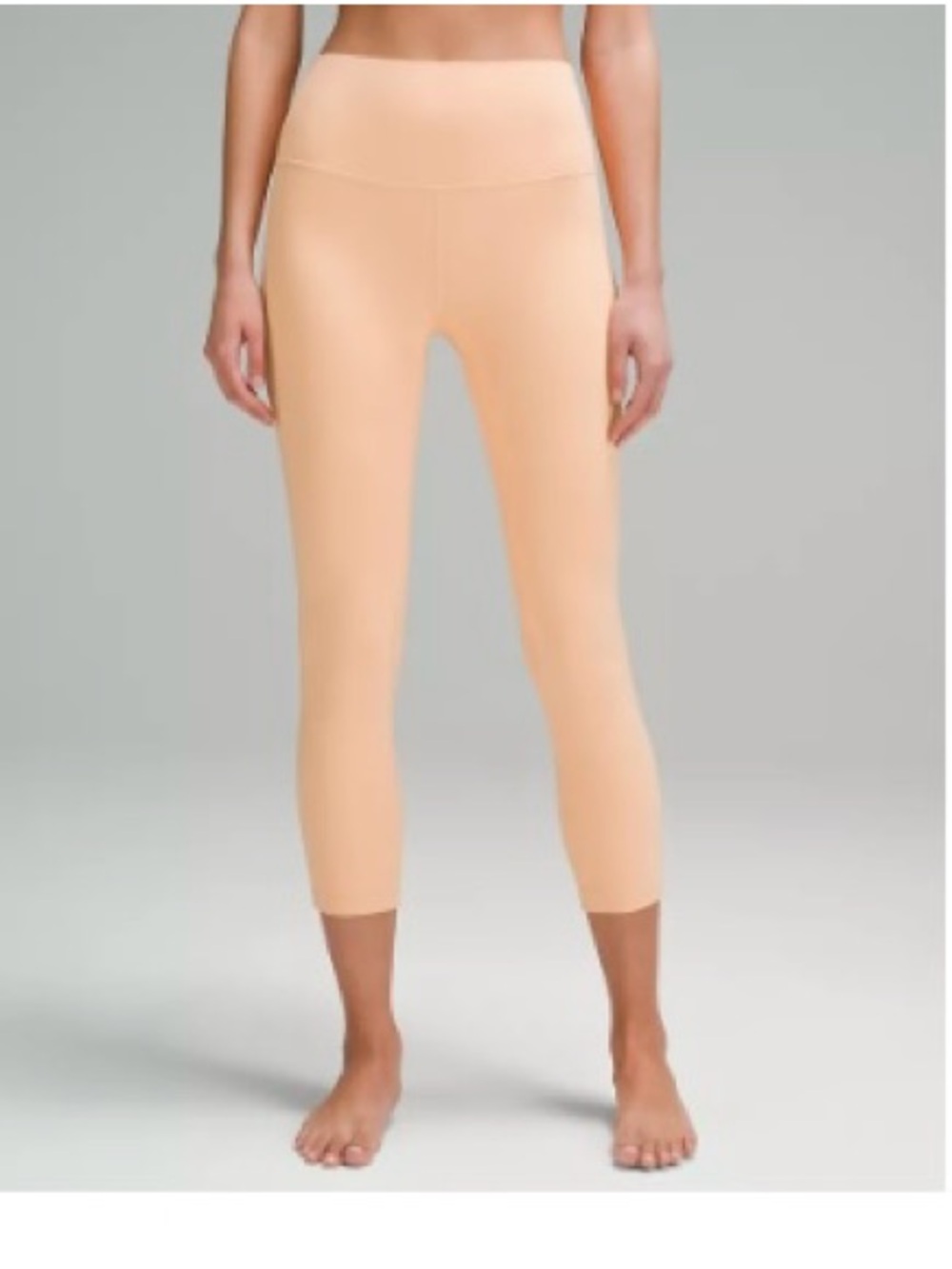Lululemon Peach Bellini 23” Align Leggings